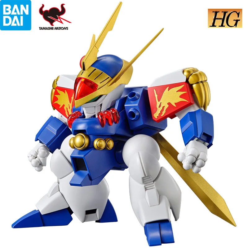 

In Stock Bandai HG Mashin Eiyuuden Wataru RYUJINMARU Original Anime Figure Model Toys For Boy Action Figures Collection Doll Pvc