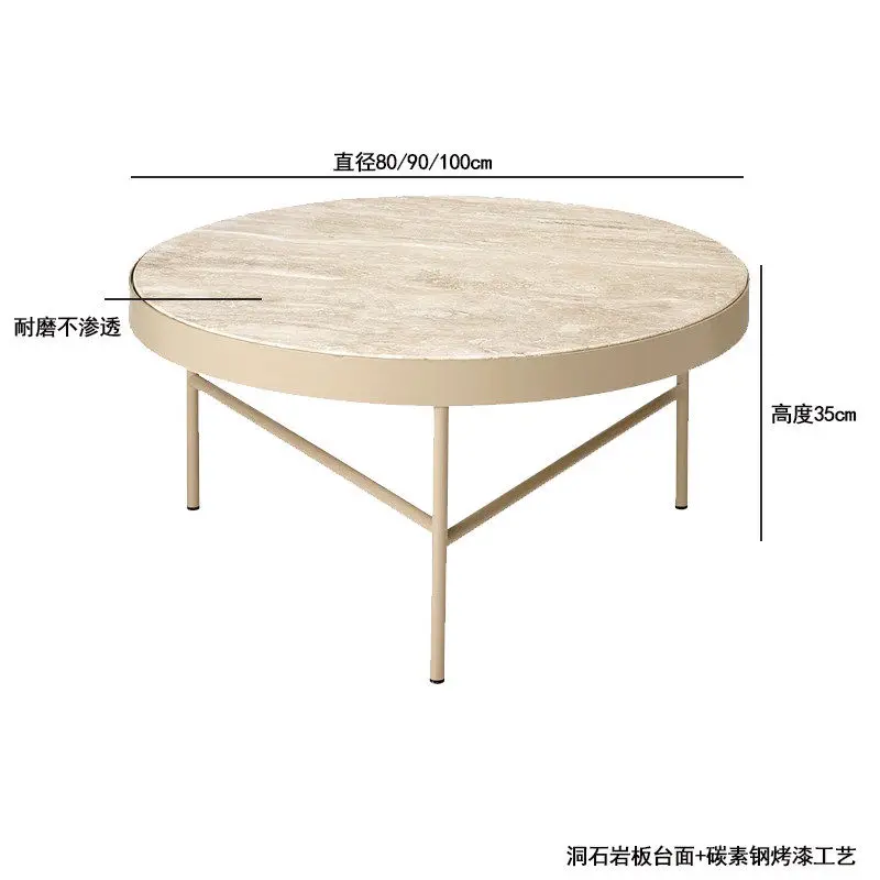 Style Modern Coffee Table Simple French Design Minimalist Senior Decor Center Tables Mesa De Centro Living Room Furniture