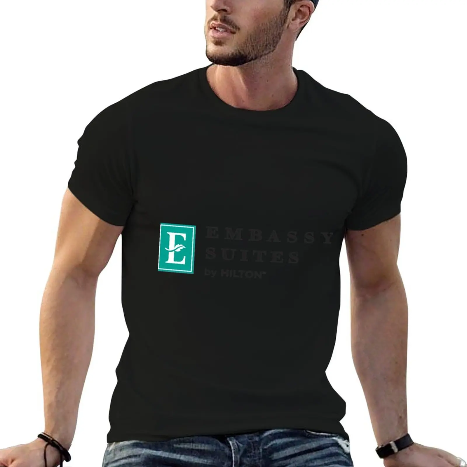 Embassy Suites \t Camiseta g man, camisetas para hombre, camiseta de diseñador para hombre, camiseta de algodón 100%