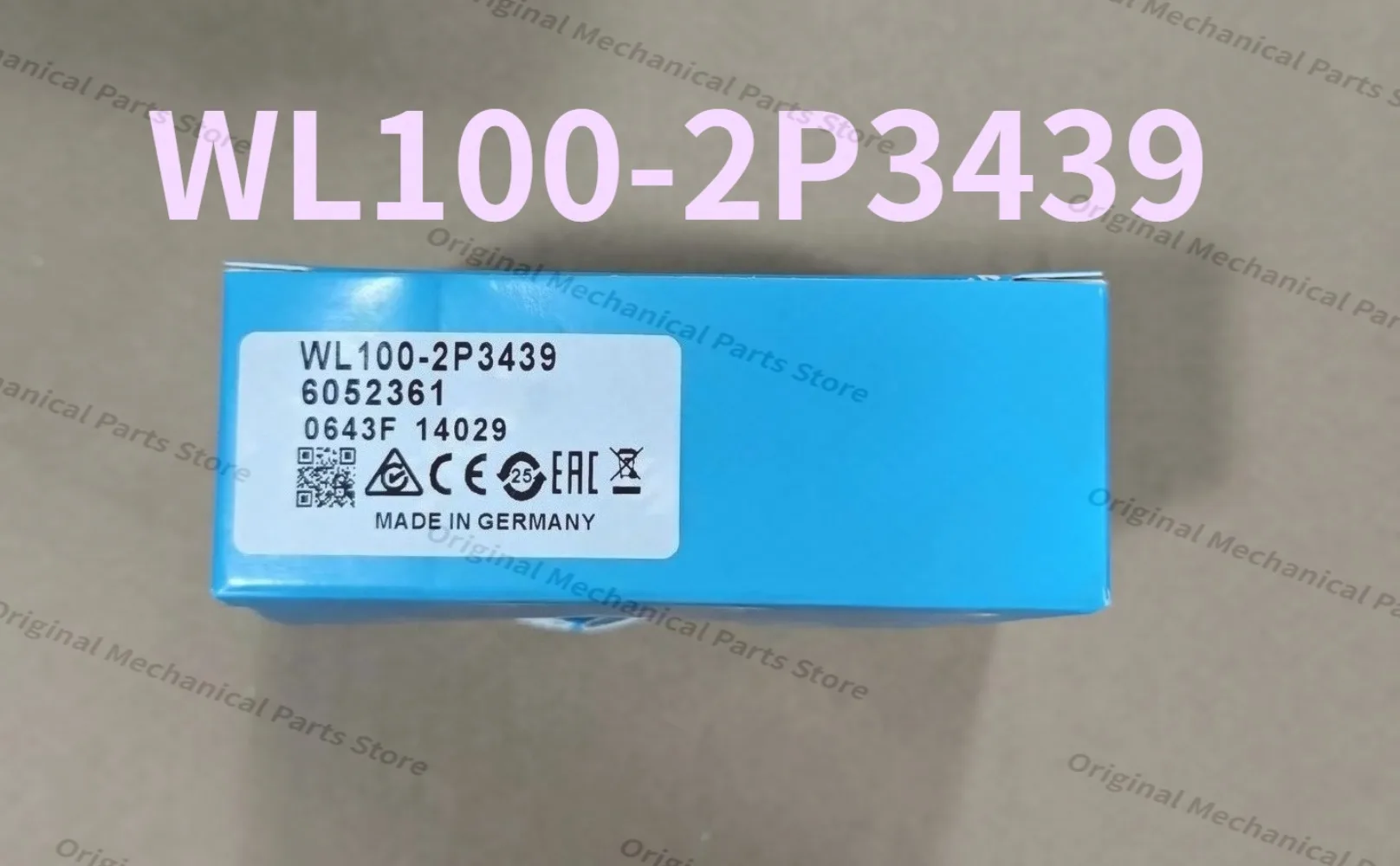 

Brand New Original WL100-2P3439 diffuse reflection photoelectric switch Fast Delivey
