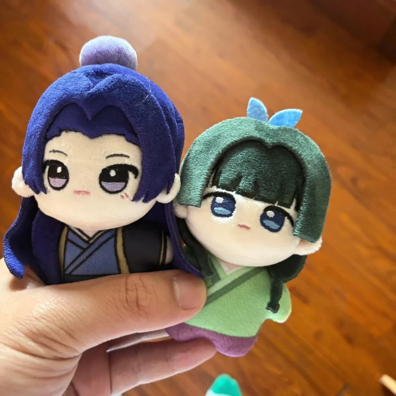 10cm Anime Attributes Maomao Jinshi Kawaii Cosplay Soft Cotton Doll Starfish Body Cartoon Mini Toy Figures Fans Collection Gift
