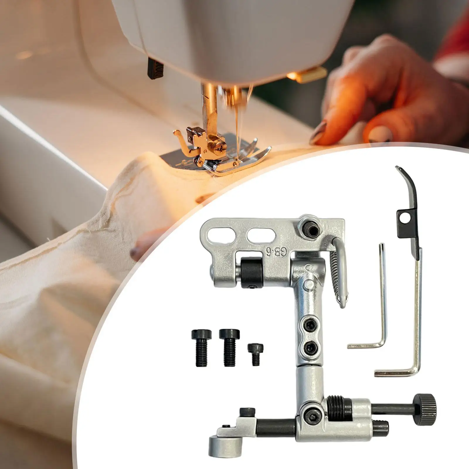 

Durable Suspended Edge Guide Sewing Machine Equipment for Industrial Sewing Machines and Crafting Supplies