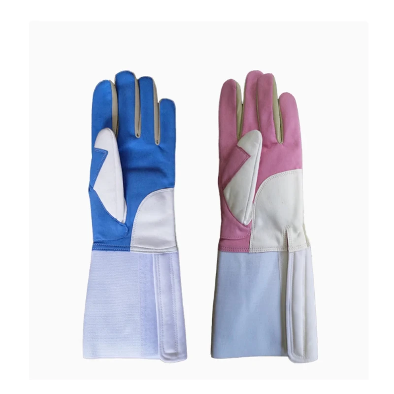 Fencing Washable Competition Gloves Three-Purpose Children Adult Flower Epee Wear Training Protective Gear Equipment