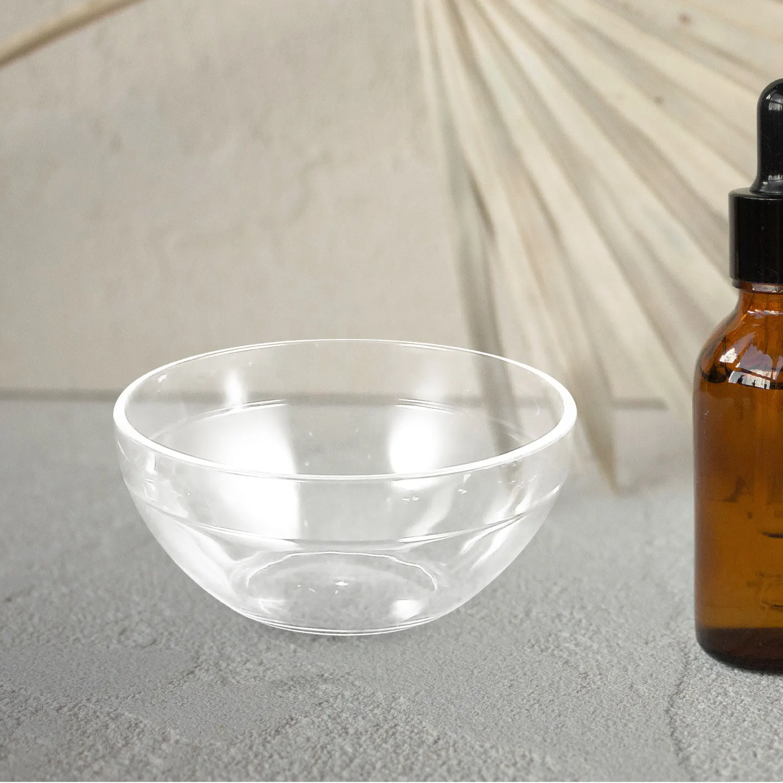 

8Pcs Acrylic Essential Oil Bowl Transparent Heavy-Duty Non-Toxic for Beauty Salon Home Massage Aromatherapy Oil Storage Bowl