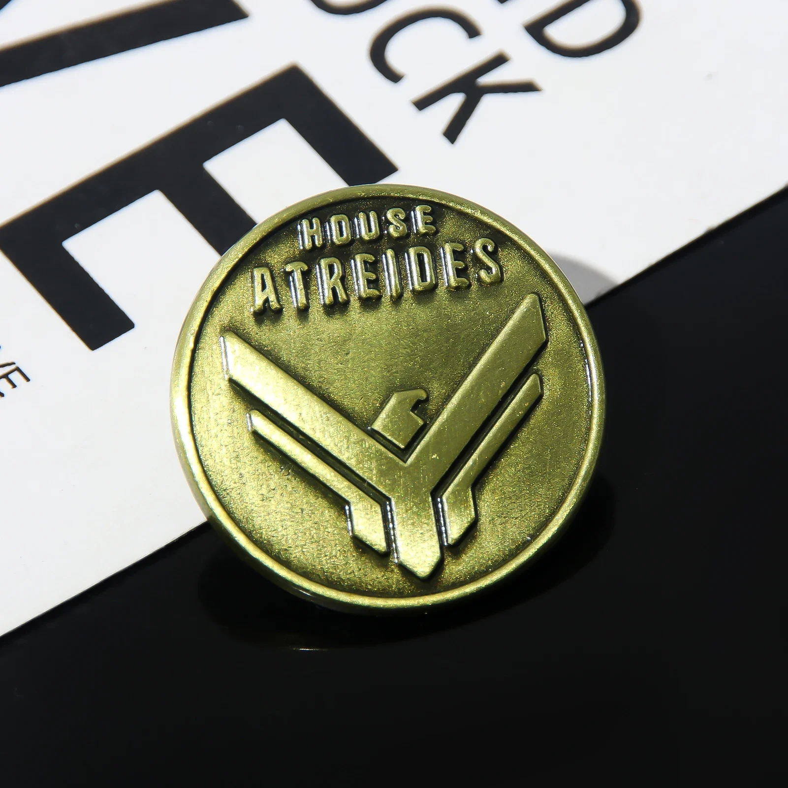 Science Movie Dune Vintage Brooch Paul Atreides Family HOUSE ATRELDES Lapel Pin Brooches for Friend Backpack Accessories Gifts