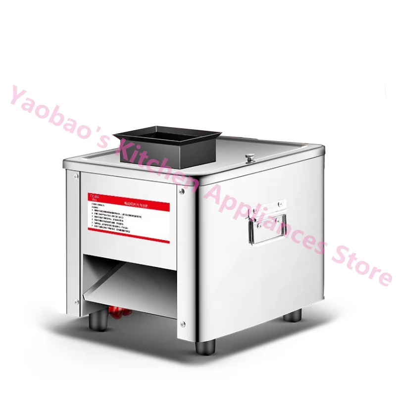 Cortador de carne comercial 850W multifuncional doméstico elétrico