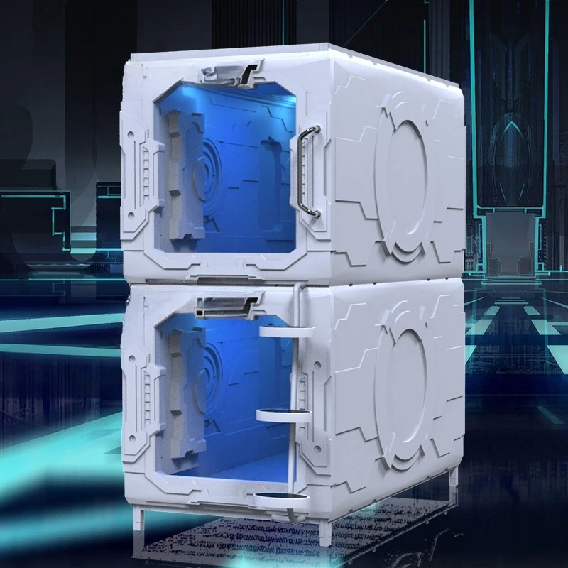 

Кровать для киберспорта и отдыха, вертикальная одноместная кровать-кабина для общежития, студенческая кровать для отелей