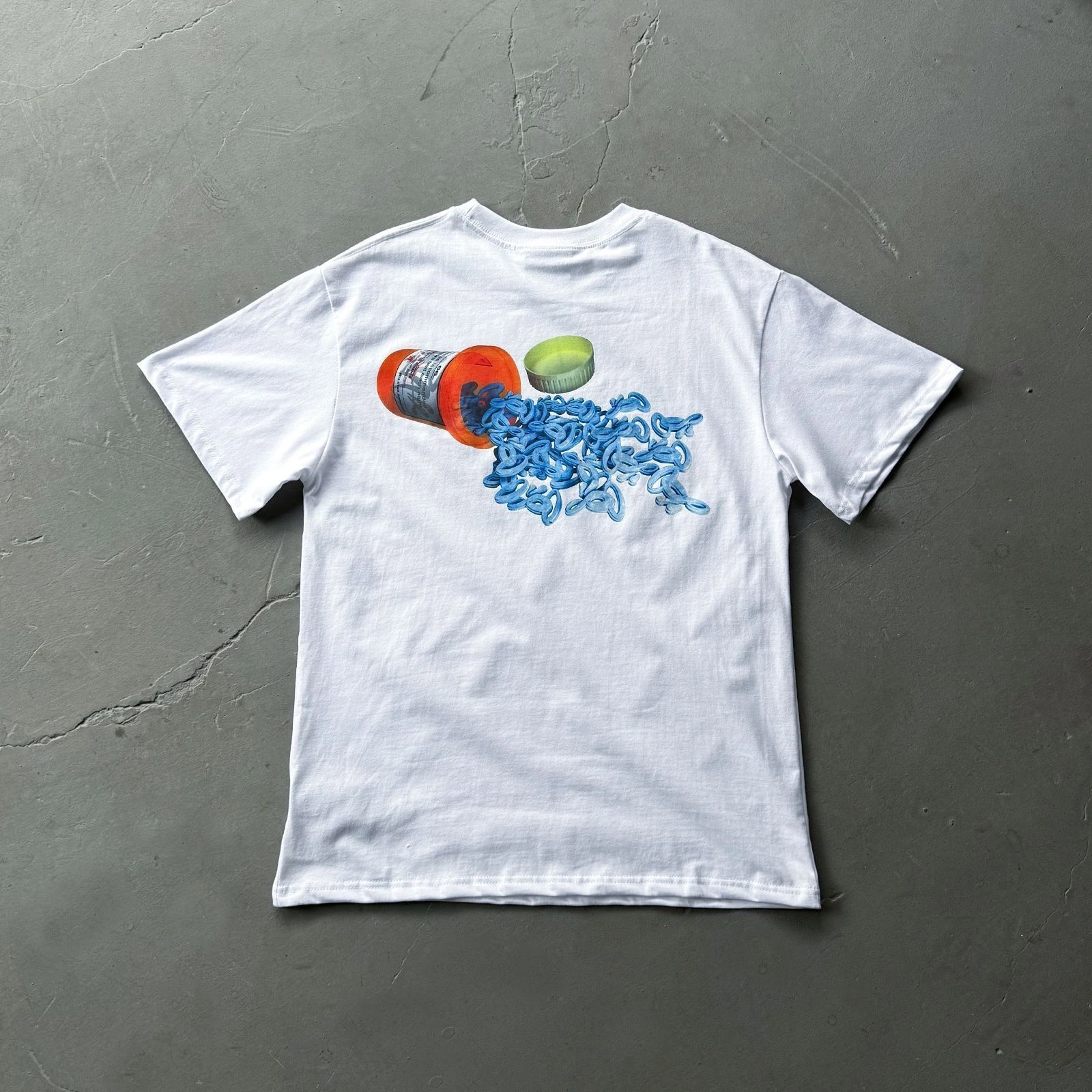 

Футболка À Manches Courtes En Coton Imprimé British Street Hip Hop Couple À Manches Courtes Pour Hommes Et Femmes