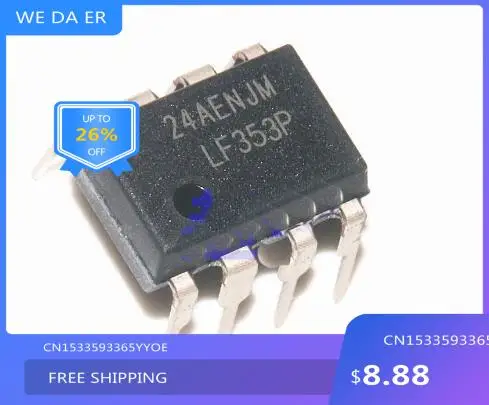 

IC new original LF353 LF353P DIP8 Free Shipping