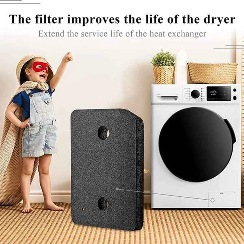 Kits de filtro de espuma para secador de esgoto para Miele 9164761   Secador da bomba de calor do secador, filtro condensado da fiapos do secador da esteira do filtro da esponja