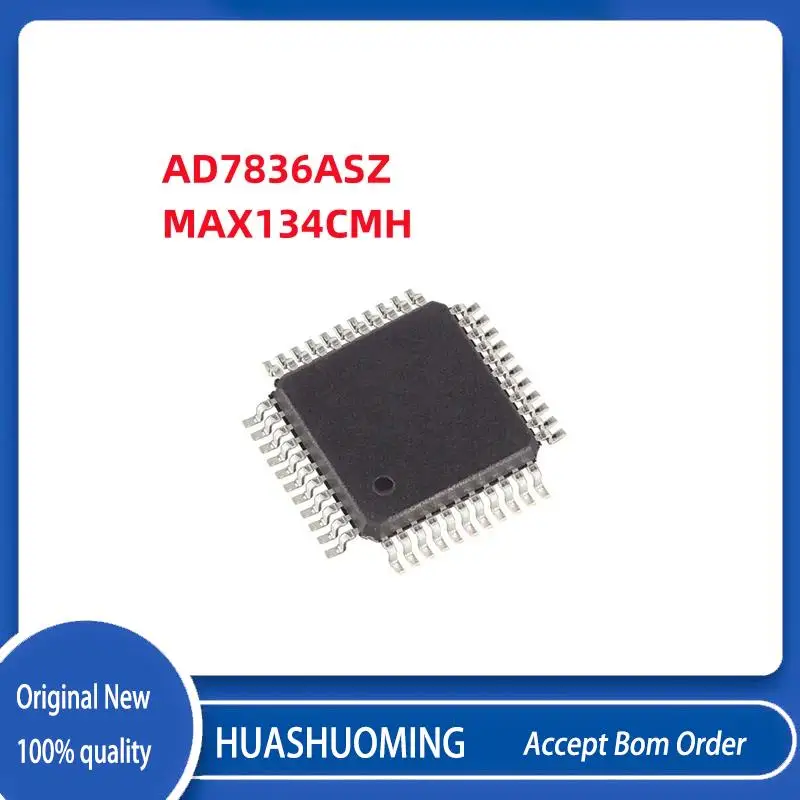 

1-5pcs/ lot AD7836ASZ AD7836A AD7836AS AD7836 MAX134CMH MAX134CM MAX134C MAX134 134 MQFP44