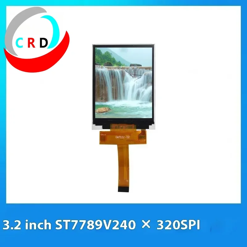 Changruida 3.2 inch TFT LCD screen LCD serial screen 240x320 full color ST7789V small screen SPI esp32  arduino display  ili9341