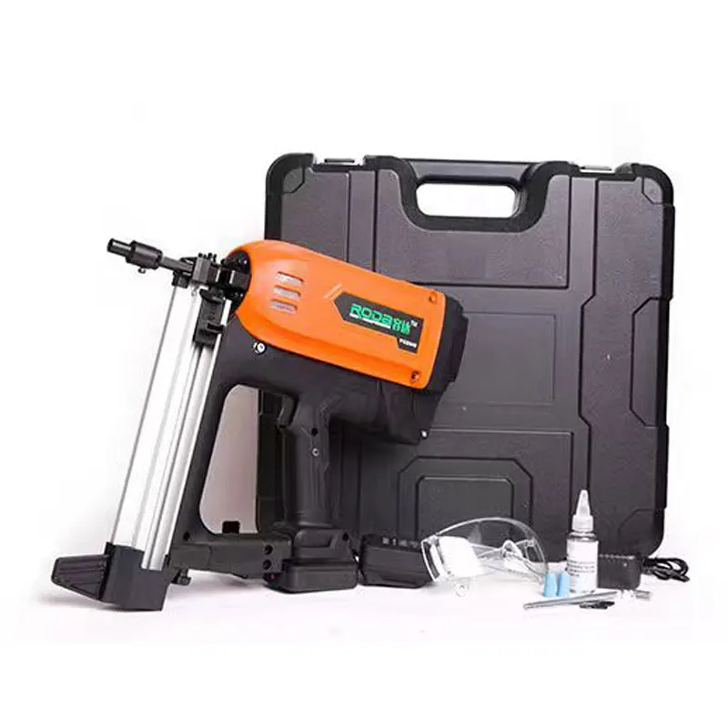 Air Pneumatic Flooring Nailer and Gas Concrete Stapler Gas Nail Gun