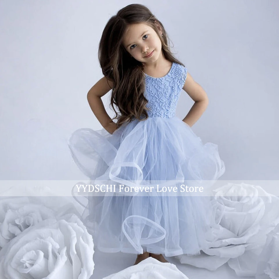 Customized Puffy Mother And Daughter Matching Dress For Wedding Party 2024 Mom And Me First Birthday Photos Shoot Prom Gowns