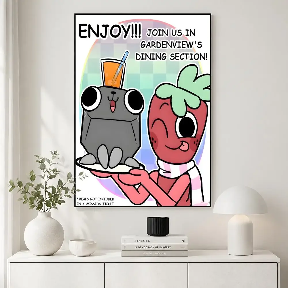 Game Dandy World Poster Hochwertige Wandkunst-Poster, geeignet für Heimbüros, Schlafzimmer und Wohnzimmer. – Detail 11