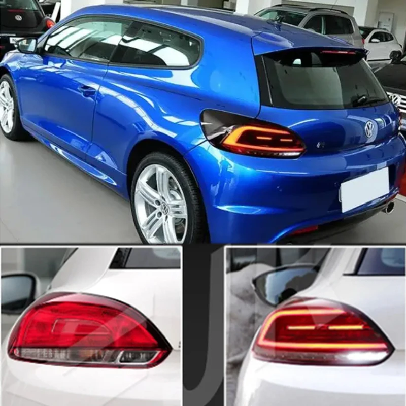 Für Volkswagen Scirocco LED Rücklicht 2009-2014 VW Scirocco Rücklicht Montage DRL Signal Bremse Rückfahrlicht Auto teile