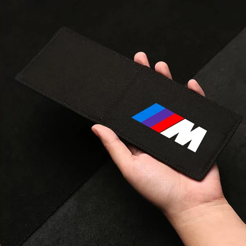 Car Driver License Cover Credit Card Holder Accessories For BMW M M3 M4 M5 X1 X3 X5 X6 X7 F10 F20 F22 F30 G20 G30 Performance