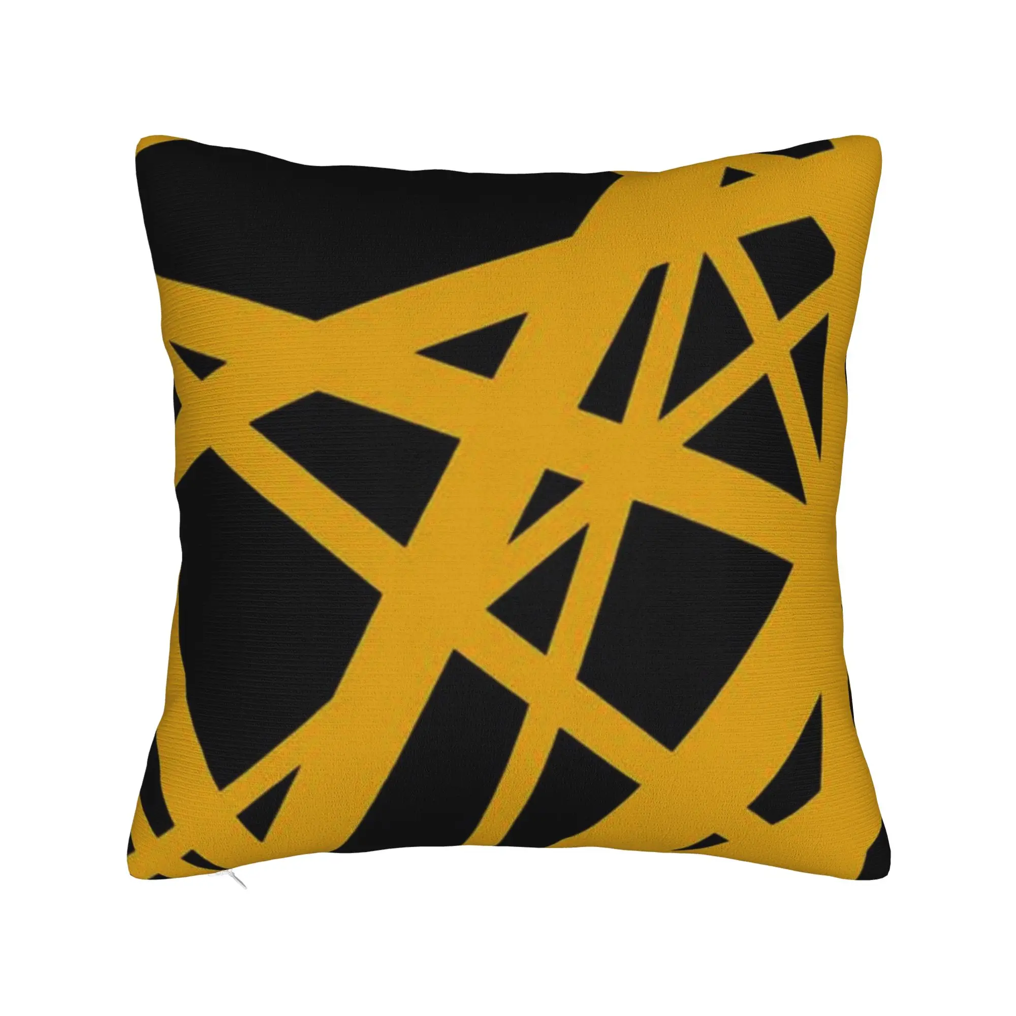 Yellow Van Dark A-Line Dress Pillowcases  Morden Pillow Case For Sofa Car Home Decor Design Pillow Cover