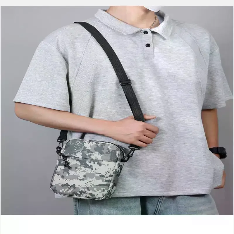 Mobile Phone Bag All-match Street Hip Hop Shoulder Slung Mobile Phone For Teenagers Japanese Classic Small Bag Magazine