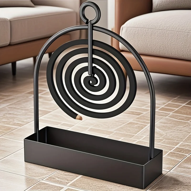 1A Mosquito Coil Holder, Sandalwood Stand, Metal Material, Suitable for Hanging Mosquito Nets or Incense Sticks, Very Suitable F