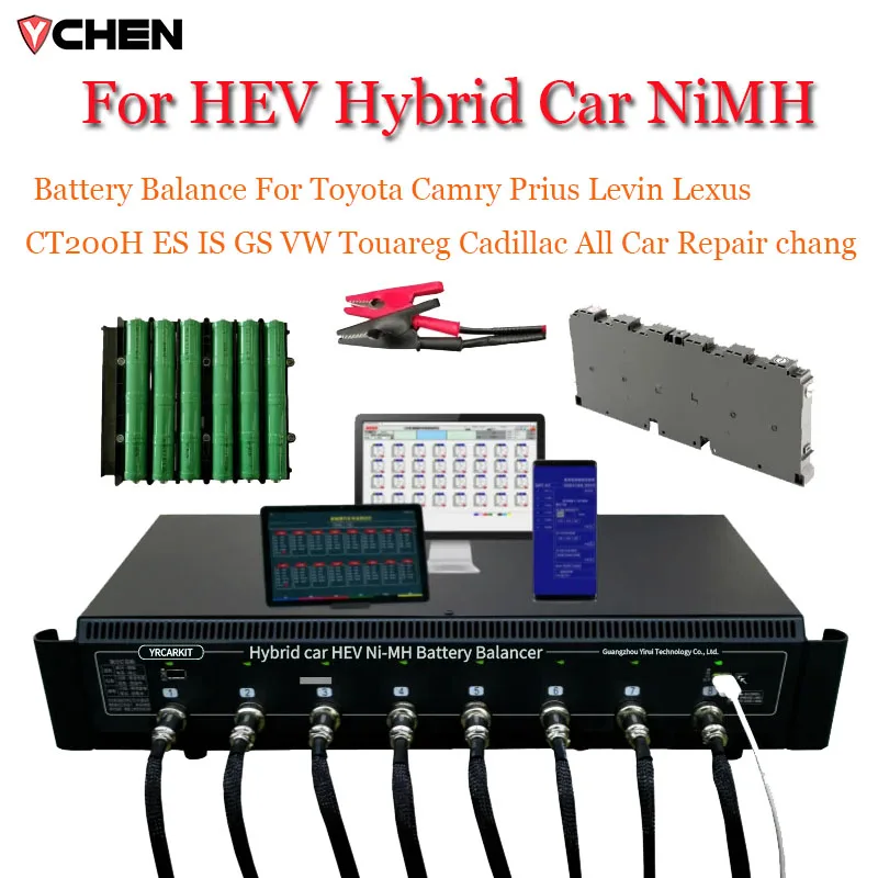 HEV Hybrid Car NiMH Battery Balance For Toyota Camry Prius Levin Lexus CT200H ES IS GS VW Touareg Cadillac All Car Repair chang