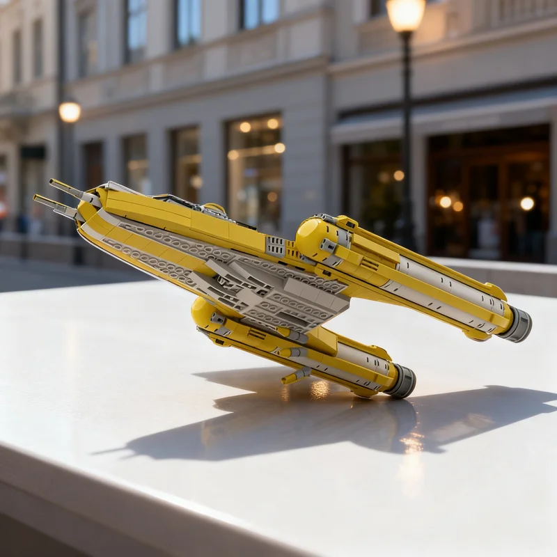 559pcs MOC Republic BTL-B Y Wing Starfighter Star Battle Model Toys Building Blocks Construction Christmas Gift Display DIY