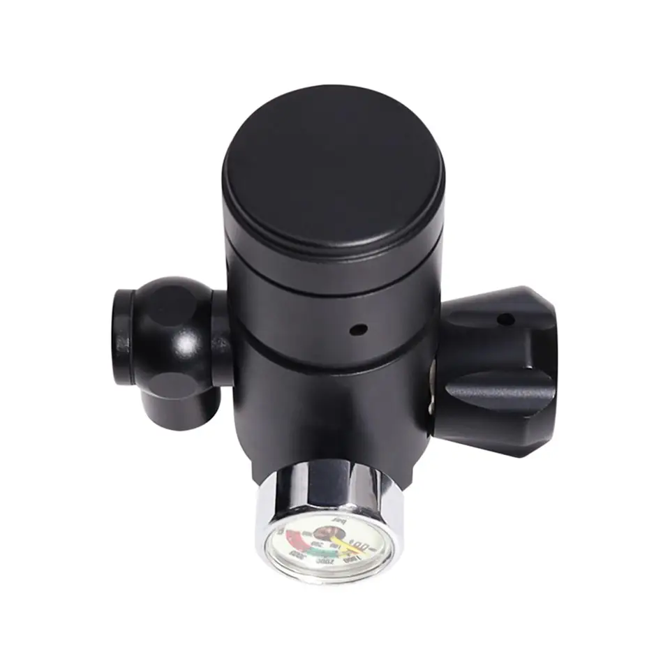 Bottiglia Subacquea Di Ricambio 0,5 L Con Valvola Riduzione Pressione – Per Boccaglio, Immersioni Libere E Emergenza