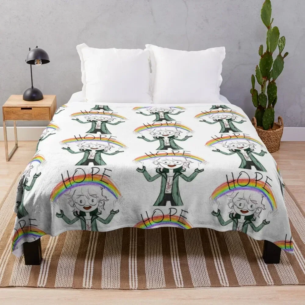 

nagito Komaeda danganronpa hope Throw Blanket Reusable Durable Soft Blanket for All Seasons