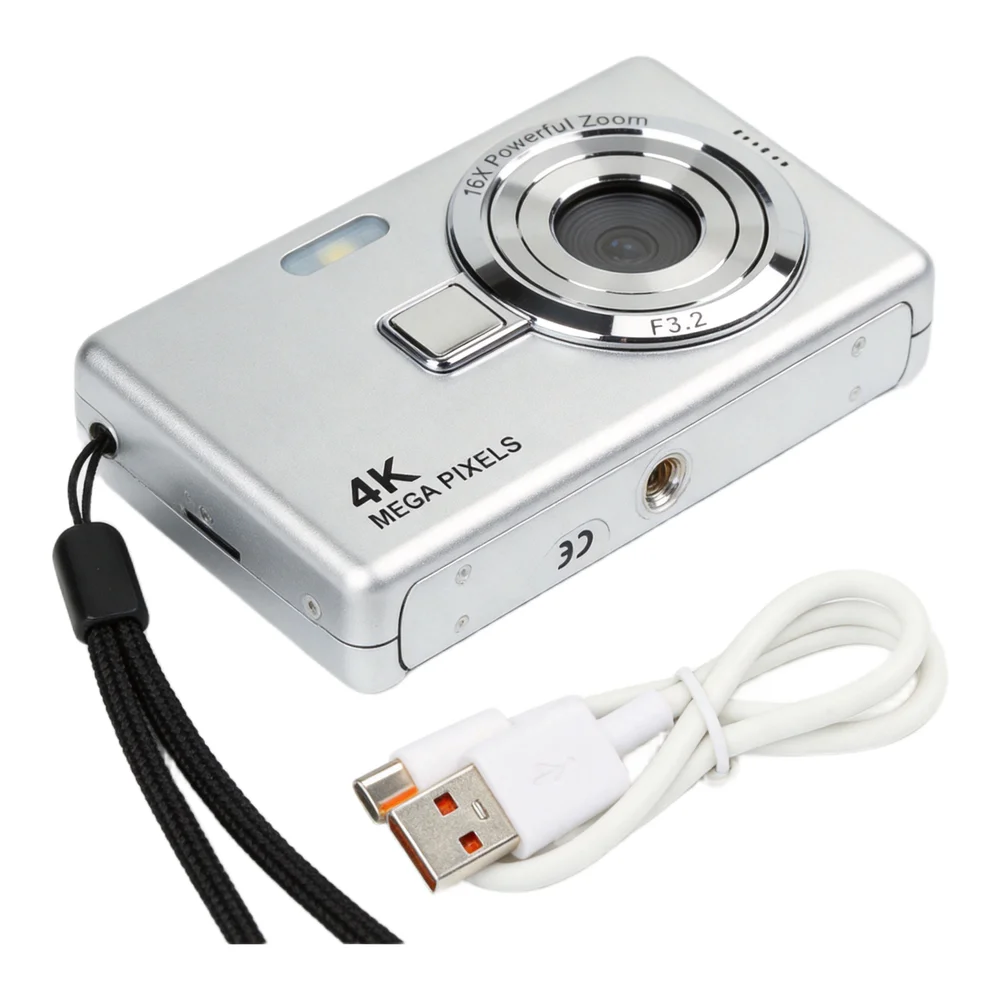 1080P CCD Digital Camera 96 Million Pixels 16X Zoom 2 4 Inch HD Display Portable Camera for Video Recording and Photos