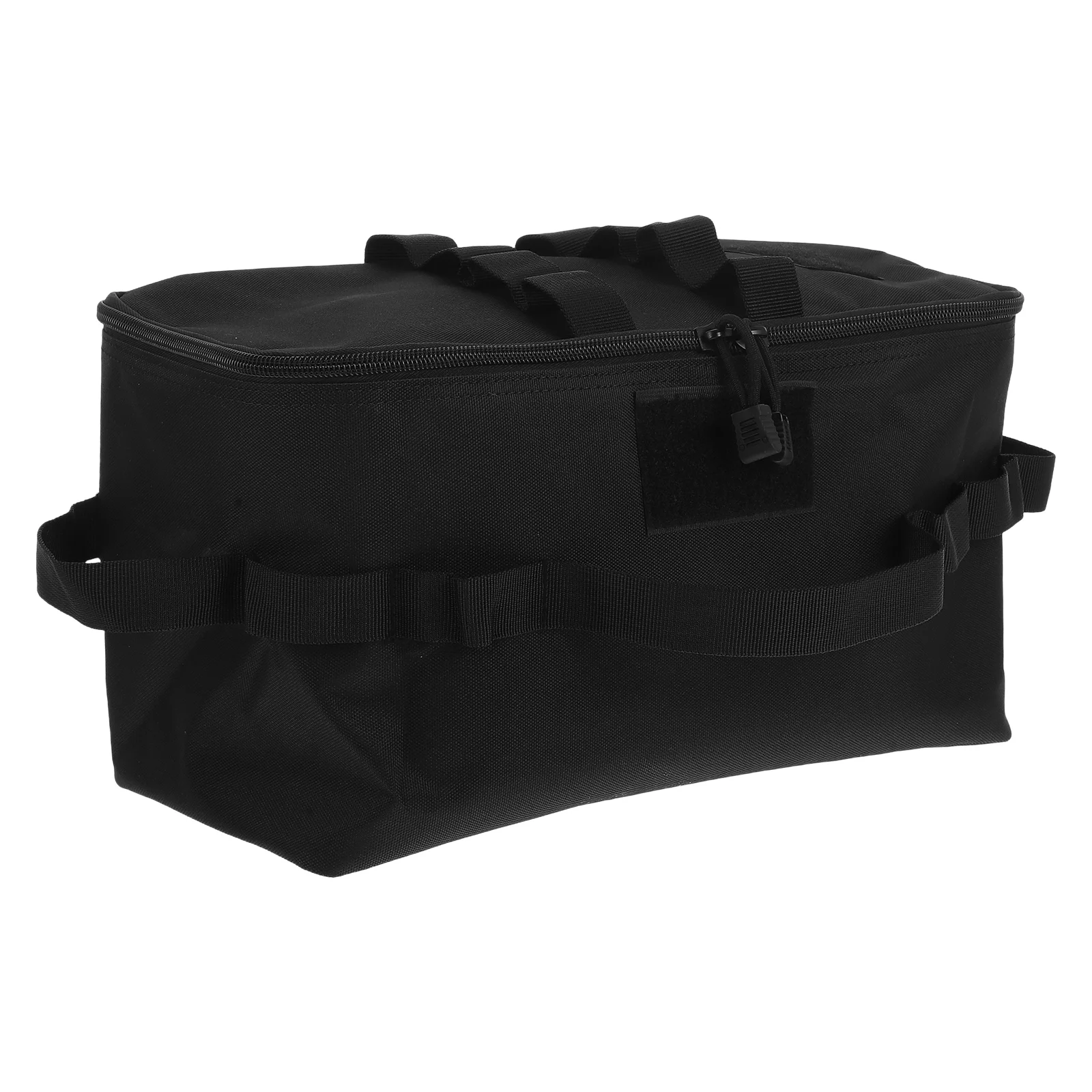 

Portable Tool Kit Tote Bag Large Capacity Foldable Storage Craft Bag ganizer Oxford Cloth Electricians Travel Black