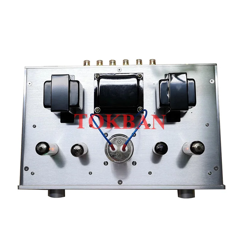 Tokban Fu19 Vacuum Tube Amplifier Diy Kit 4.8w*2 Vu Meter Bluetooth 5.0 2-channel Class A Amplifier Audio