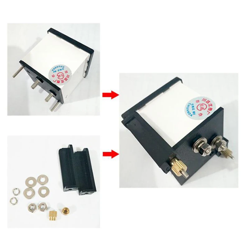 1Pcs 99T1 AC ammeter 99T1A 1A 2A 3A 4A 5A 10A 20A 30A 40A 50A 75A 100A and miniature zero sequence current transforme