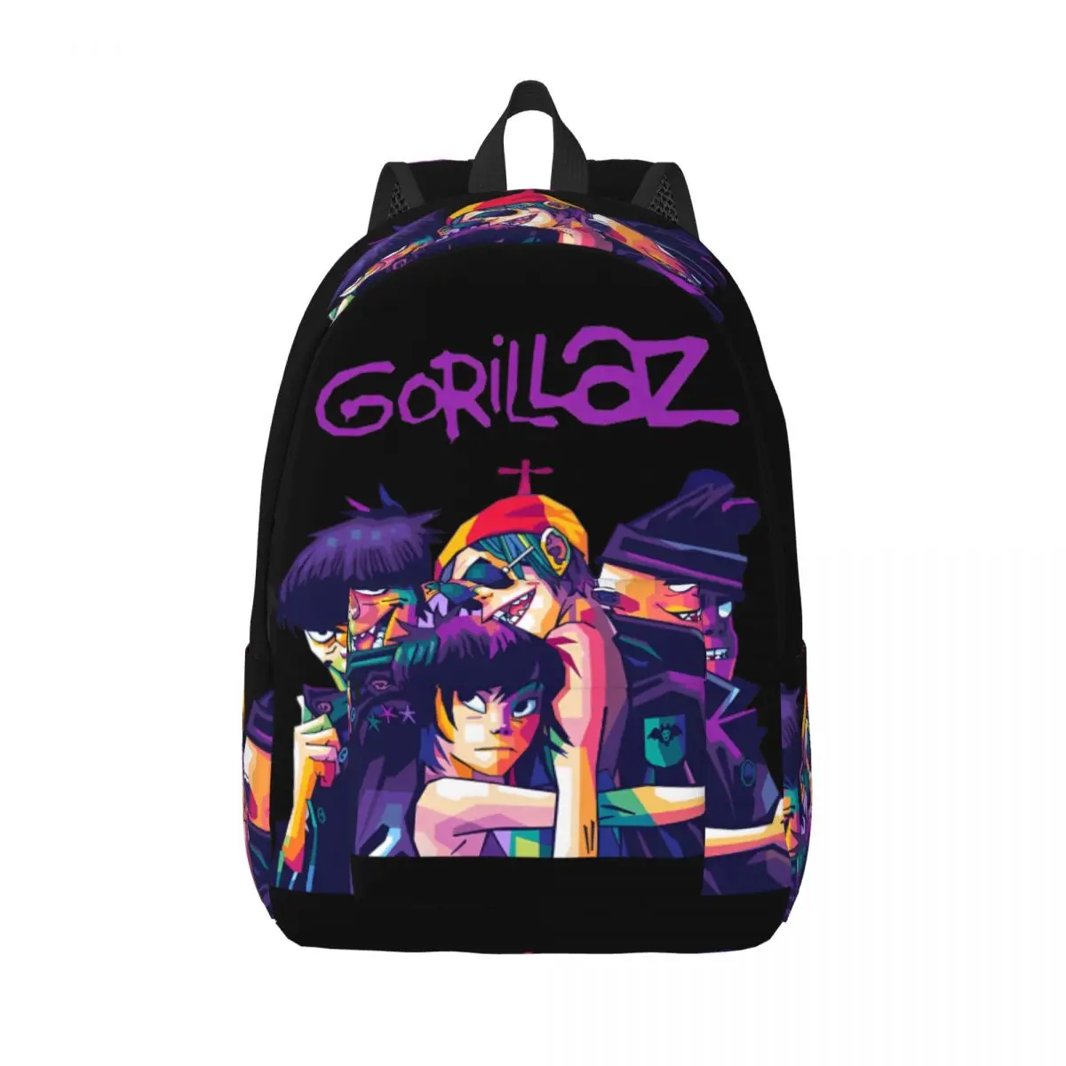 

Gorillaz Band для подростков, школьный рюкзак, готический рюкзак в стиле хип-хоп, подарок для колледжа средней школы