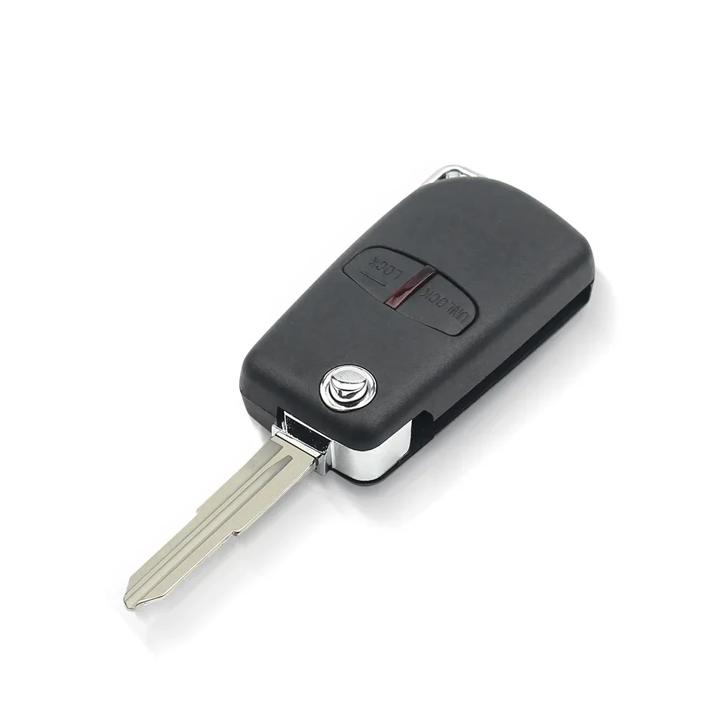KEYYOU 1PCS NIEUWE 2/3 Knoppen Voor MITSUBISHI Triton Pajero Outlander ASX Lancer Fob 433Mhz ID46 Chip MIT8 / MIT11 Gemodificeerde Autosleutel