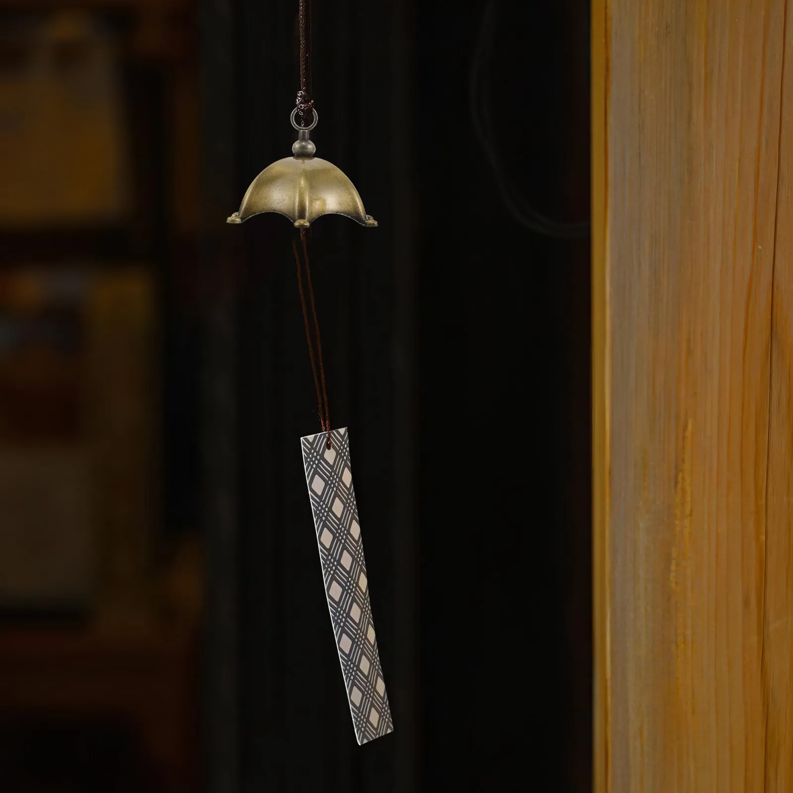 4Sets Wind Chime Caps Vintage Copper Zinc Alloy Topper Metal Replacement Parts Decorative Wind Bell Accessory Outdoor