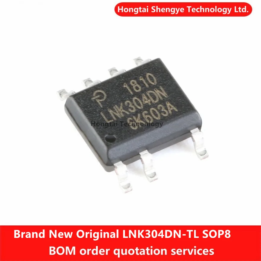 New Original SMT LNK304DN-TL SOIC-7 Switching Power Supply Chip AC/DC Switching Converter