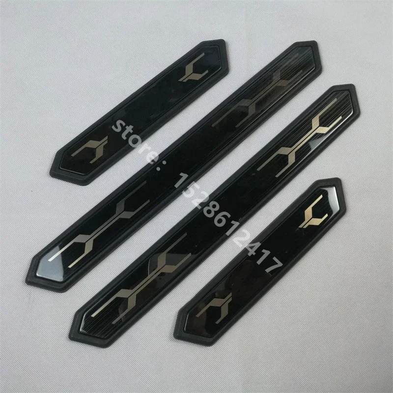 

For Toyota Rav4 Xa50 2019 2020 ~2023 Auto Door Sill Plate Trim Stainless Steel Threshold Kick Pedal Scuff Sticker Car Styling