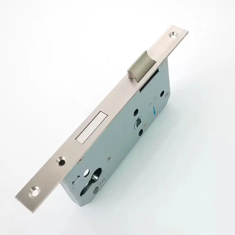 7255-72100 Safety door lock body Mechanical lock Fingerprint smart lock Square round panel width 22mm need 32mm cylinder - Image 4