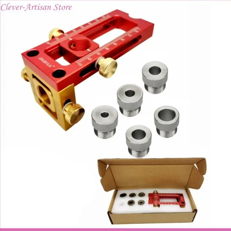 E06B Professional Hinge Locator Woodworking Lepusion Locator Losator Tool Drilling Jig