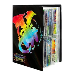 Cartoon 4/9 Pocket 240/432 Card Pokemons Album Book Anime Map Cards Charizard Mewtwo Eevee Collection Cards Kids Birthday Gifts