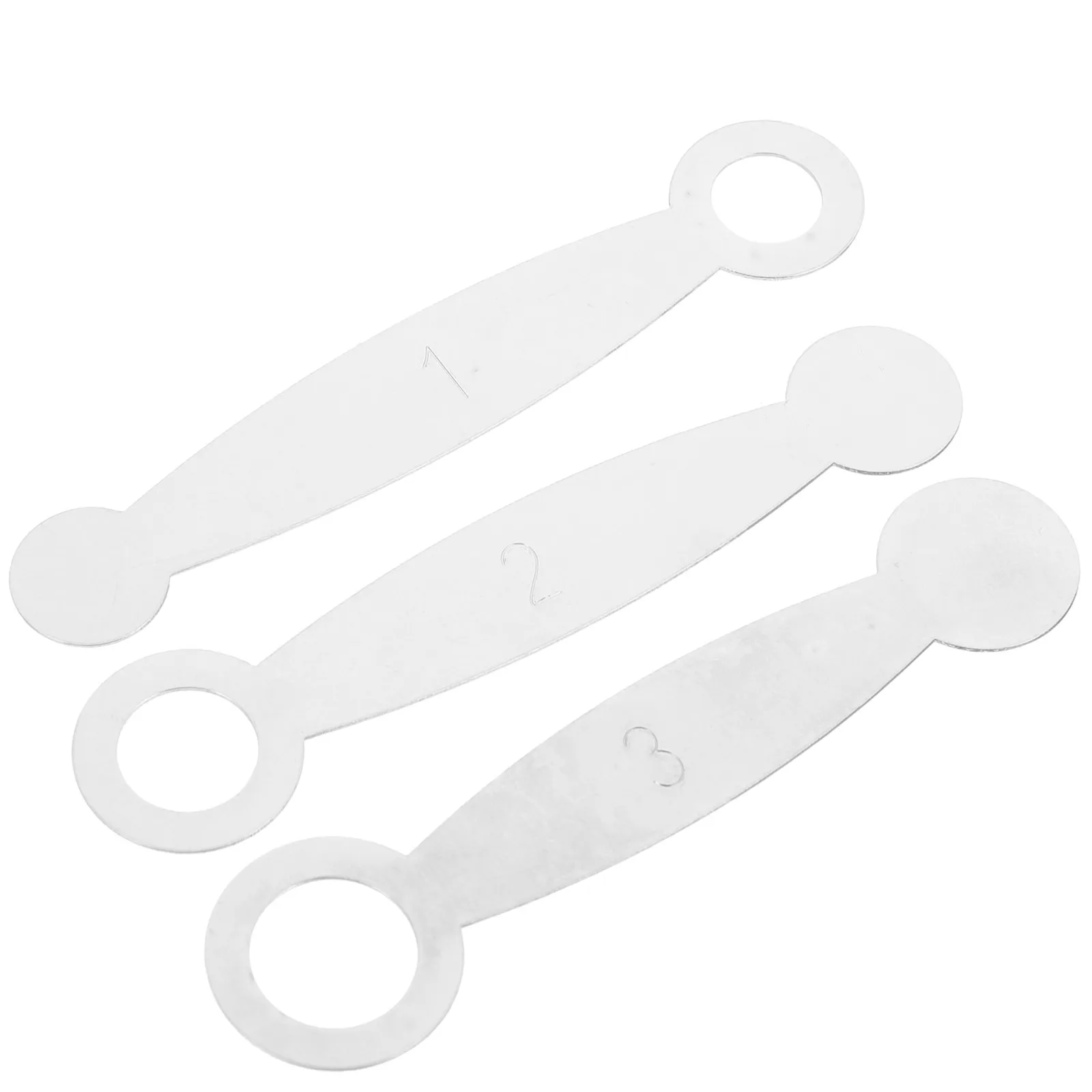 

3pcs Flute Mat Tool Leveling Repair Clarinet Rings Pad Instrument Pads Woodwind Lasting Use Easy Install Black Tube Flutes