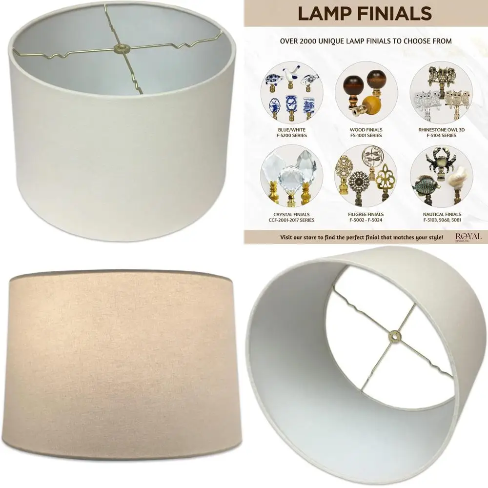 

Абажур в твердом переплете из льняной яичной скорлупы, 11 x 12 x 8,5 дюймов, подходит для модели HB-610-12LNEG