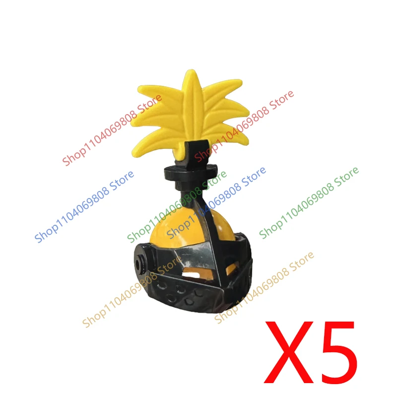 MOC Mittelalterlicher Ritter Figur Bausteine Zubehör Helm Maske Rüstung Jäger Umhänge Scheide Speer Mini-Bausteine Spielzeug Geschenke N24