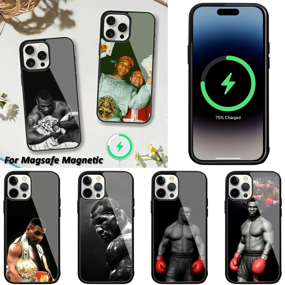 Mike T-Tyson  Phone Case For iPhone 16,15,14,13,12,11,Plus,Pro,Max,Mini Magsafe Magnetic Wireless Charging