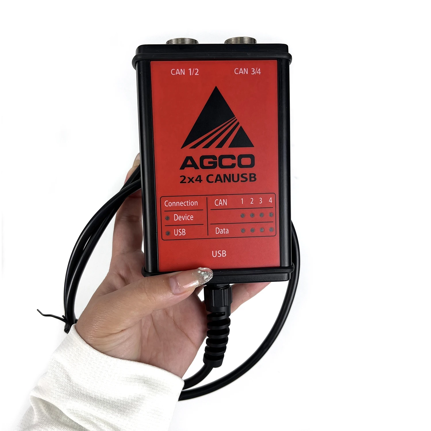 for AGCO Agriculture construction Diagnostic tool FOR FENDT FenDias Massey Ferguson SISU Power WinEEM4 Service Tool+ key dongle