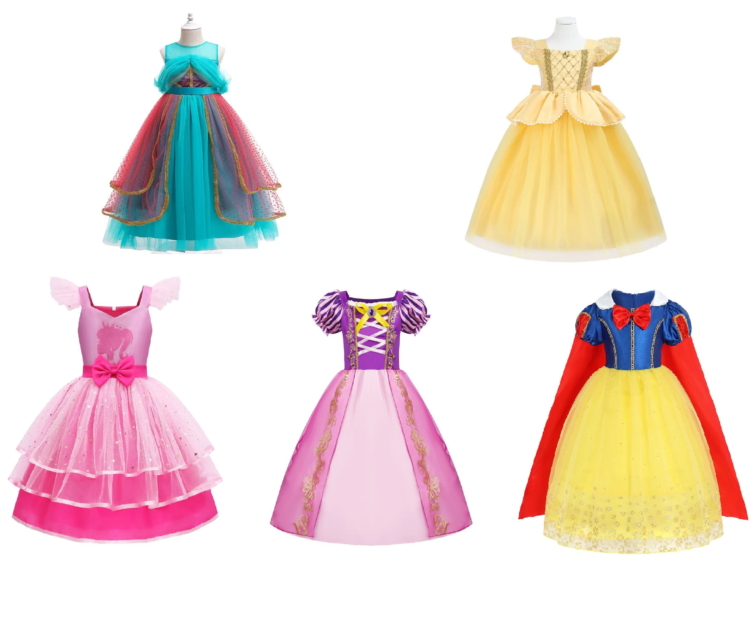 

Children Princess Fancy Costume Halloween Birthday Party Elsa Dress for Girl Carnival Christmas Cosplay Gown Outfit Clothes