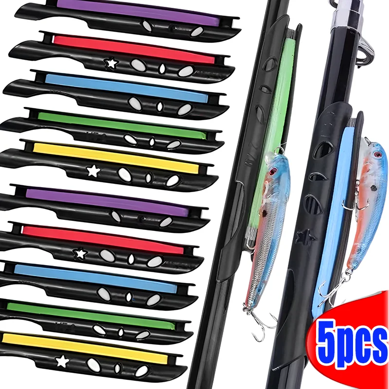 Protective Rod Winding Board Winding Plate Fishing Gear Quick Winding Convenient and Practical Board Line Clip Random Color