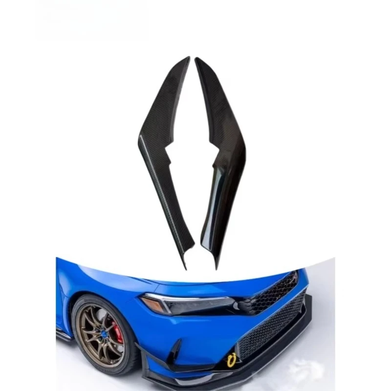 Civi11th Generation FL5 Type R 2022 Car Bumper Canard Carbon Fiber