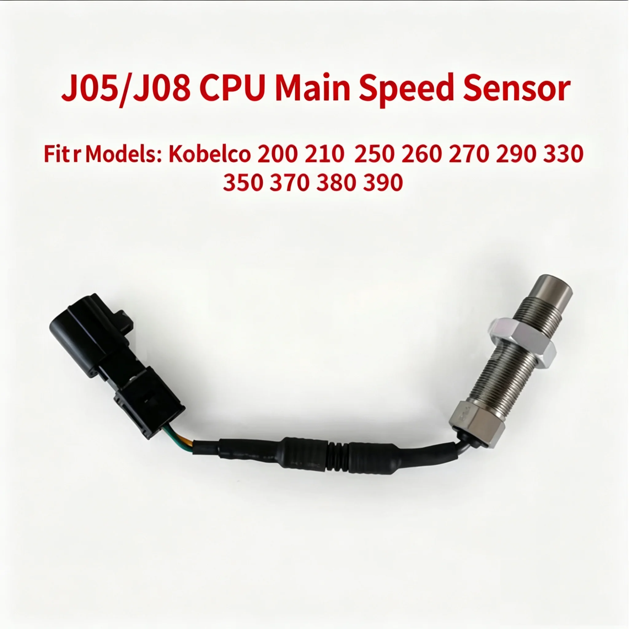 Kobelco Excavator Diesel Engine CPU Main Speed Sensor Original Crankshaft Revolution Signal Repair Components