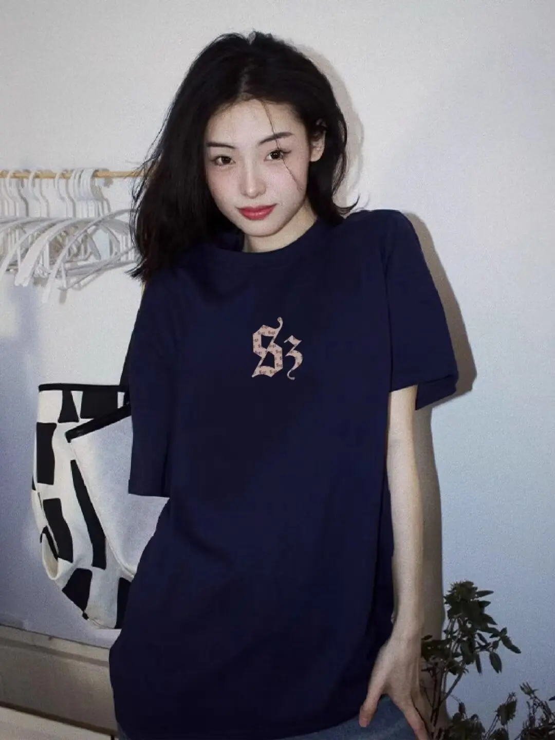 

2024 Korean Style Short-Sleeved Blouse Women Spring and Summer Fashion Cool Style T-Shirt
